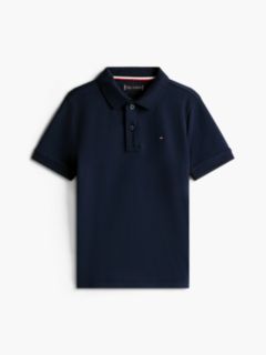 Essential Regular Fit Interlock Polo Shirt — Blue 6