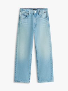 Faded Loose Jeans — Blue 5