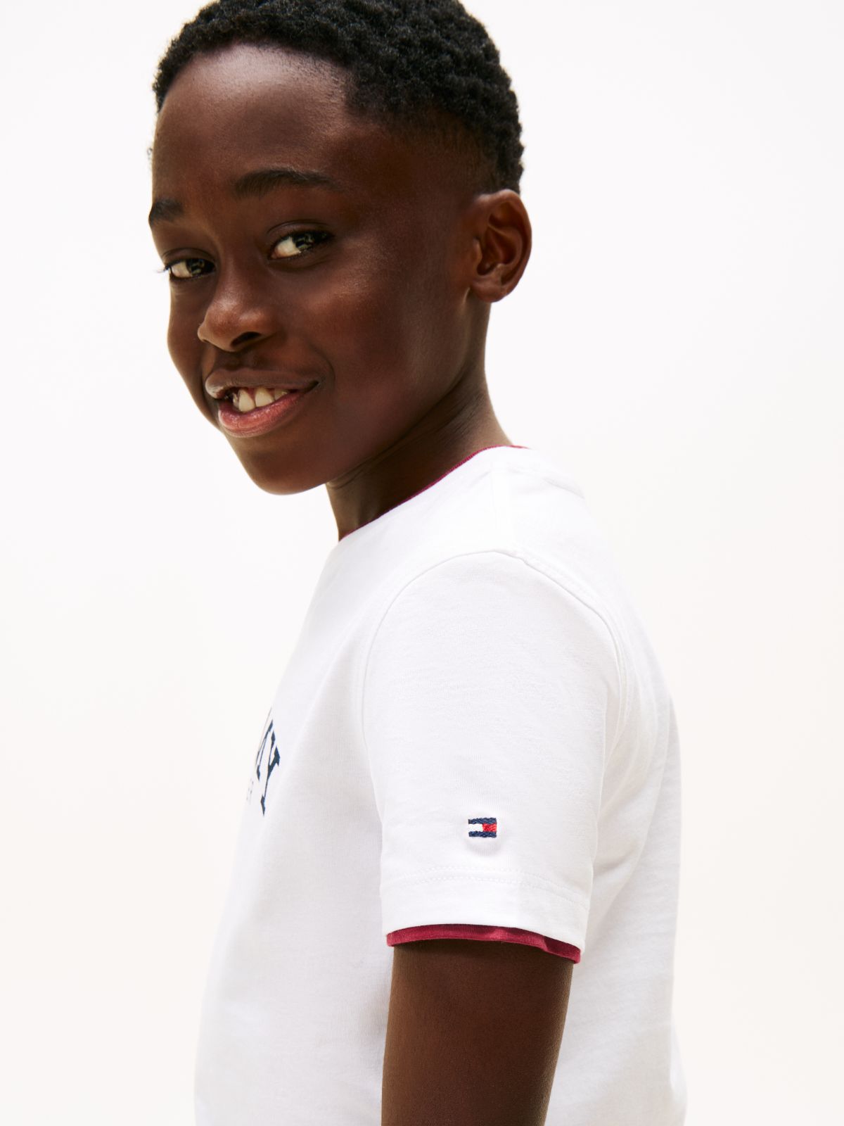 Logo Print T-Shirt — White