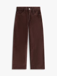 Essential Corduroy Loose Trousers — Brown 5