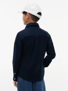 Essential Regular Fit Button-Down Oxford Shirt — Blue 4