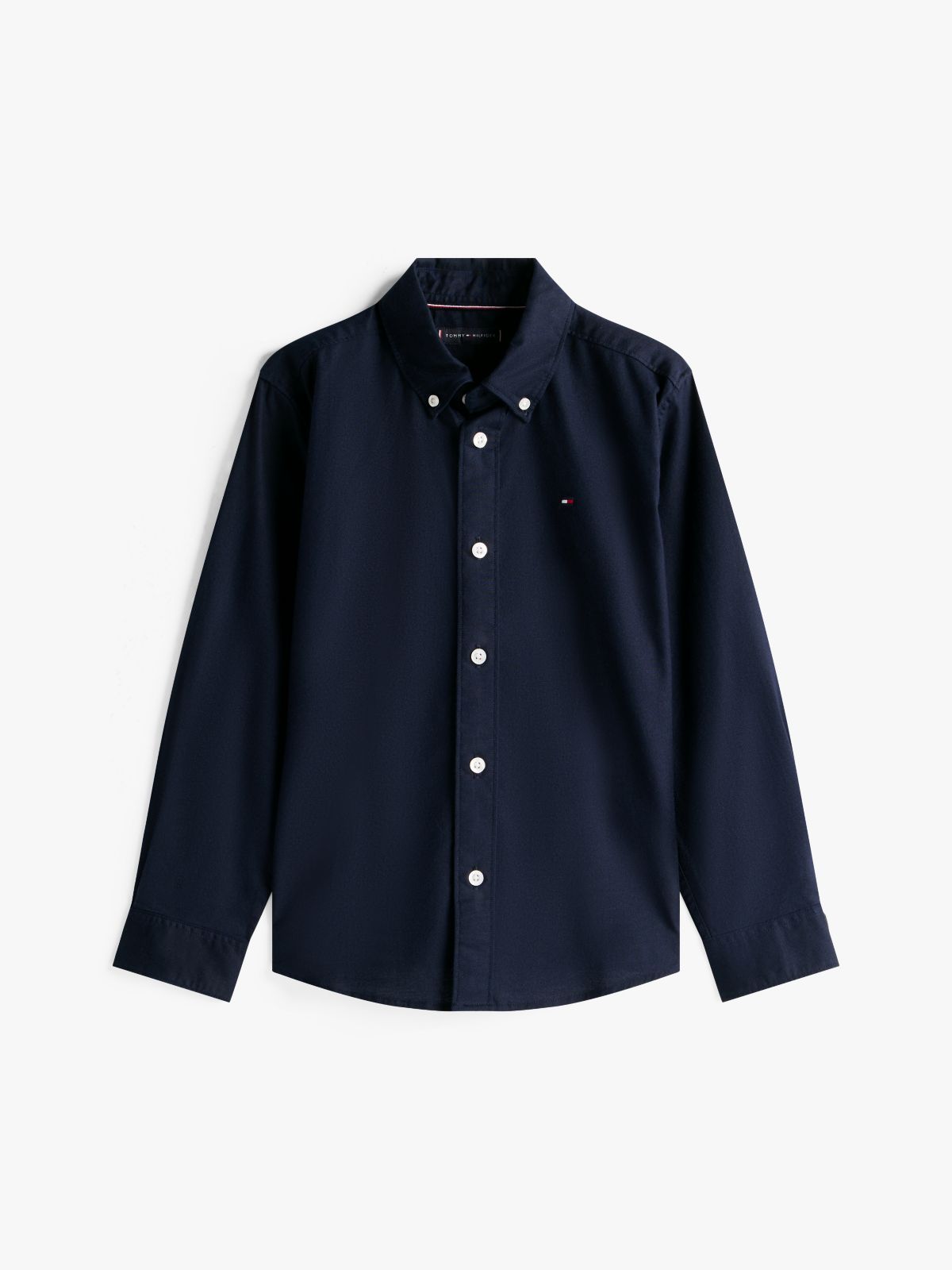 Essential Regular Fit Button-Down Oxford Shirt — Blue