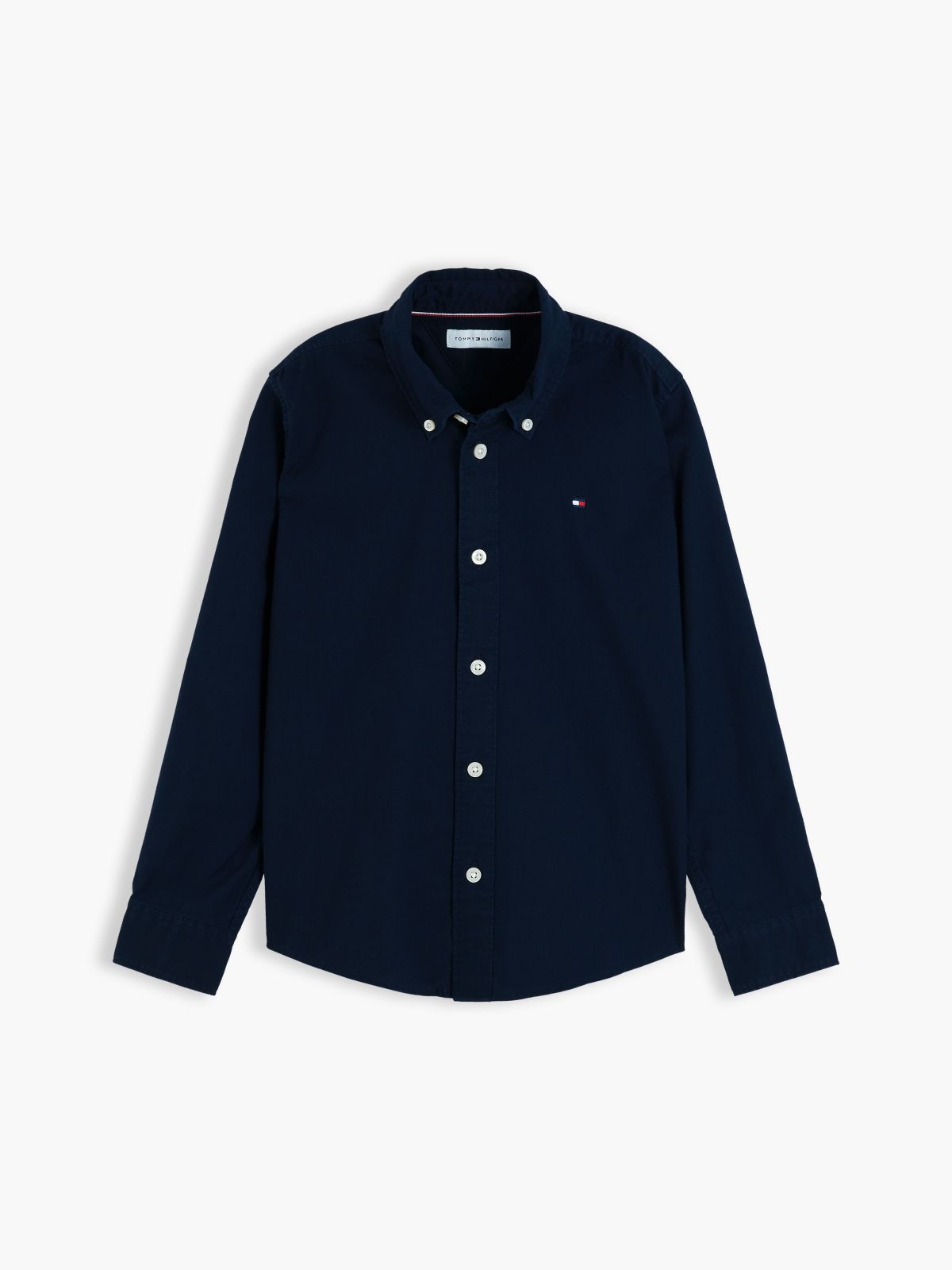 Essential Regular Fit Button-Down Oxford Shirt — Blue