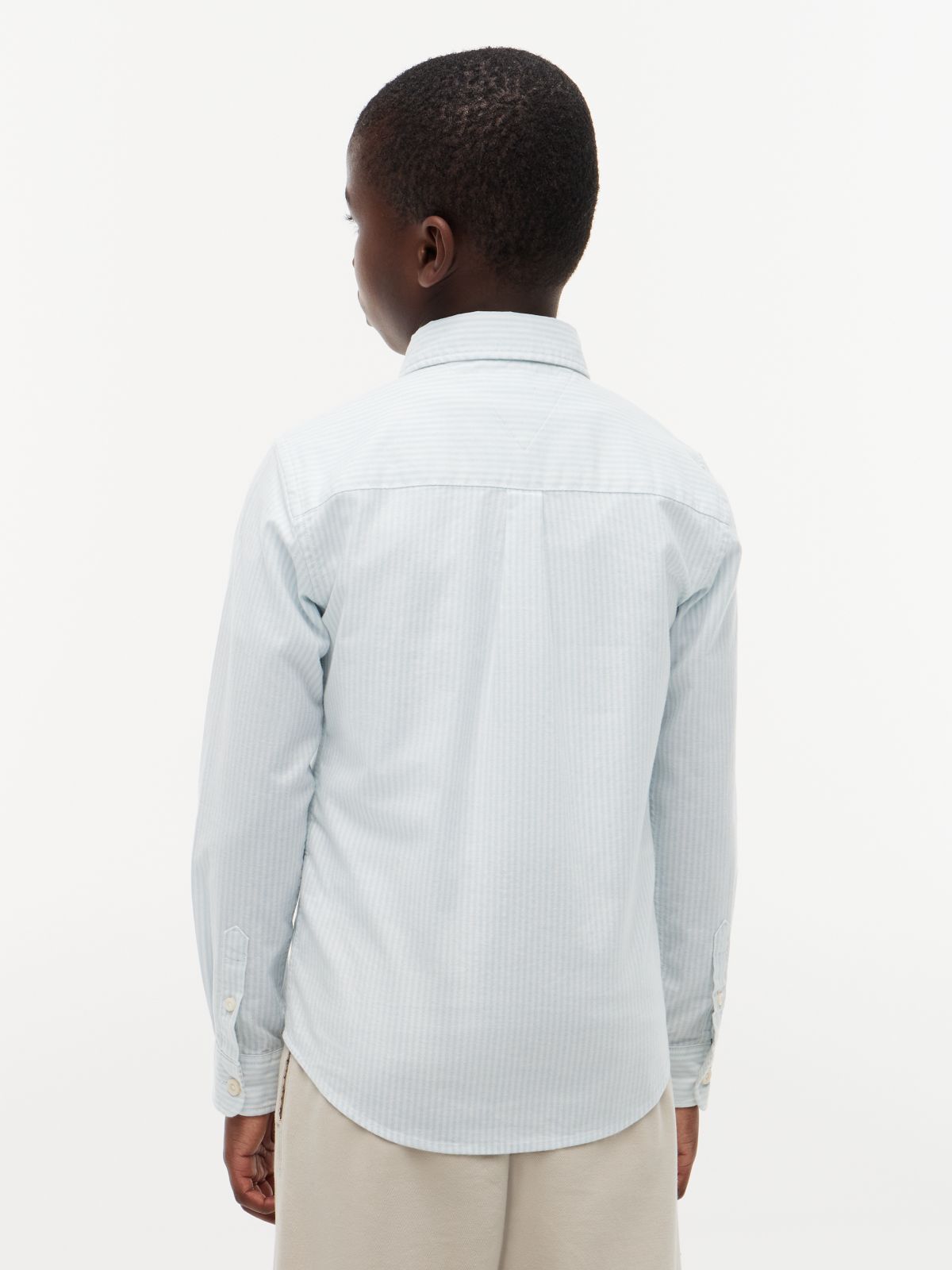 Essential Regular Fit Button-Down Oxford Shirt — Blue