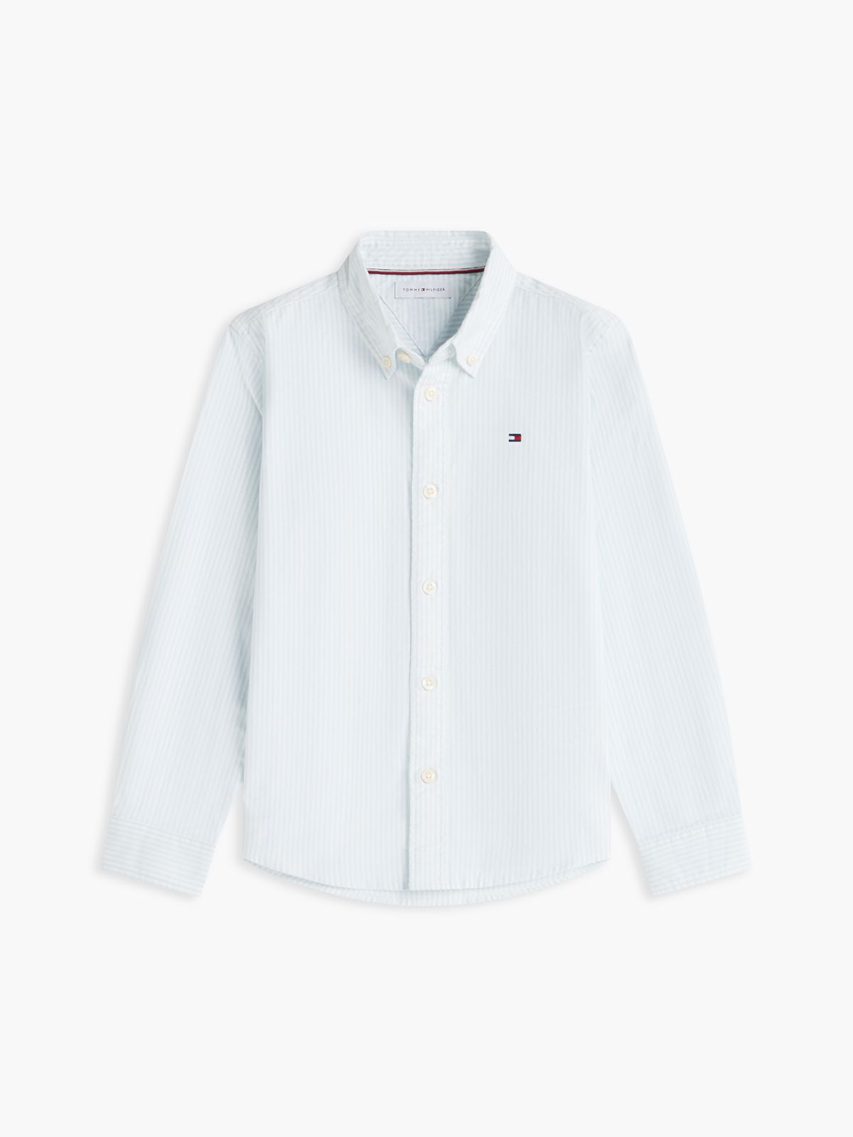 Essential Regular Fit Button-Down Oxford Shirt — Blue