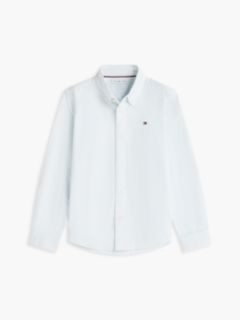 Essential Regular Fit Button-Down Oxford Shirt — Blue 5