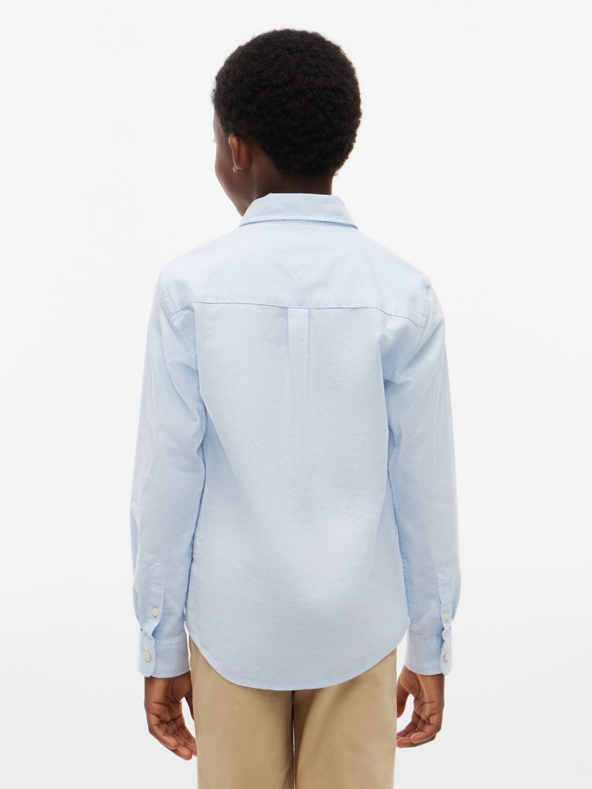 Essential Regular Fit Button-Down Oxford Shirt — Blue