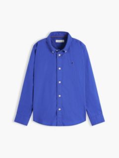 Essential Regular Fit Button-Down Oxford Shirt — Blue 5