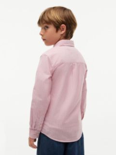Essential Regular Fit Button-Down Oxford Shirt — Red 4