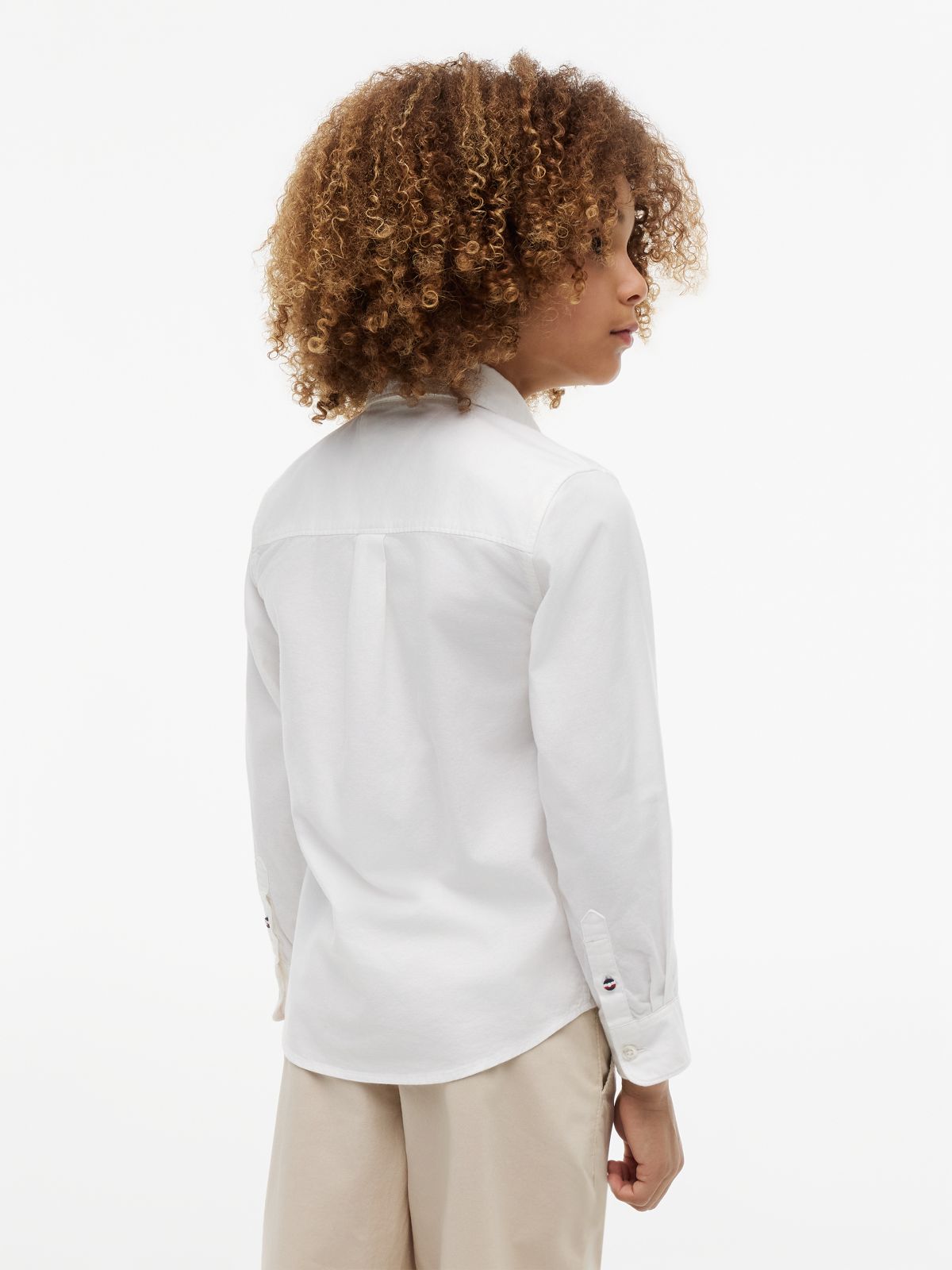 Essential Regular Fit Button-Down Oxford Shirt — White