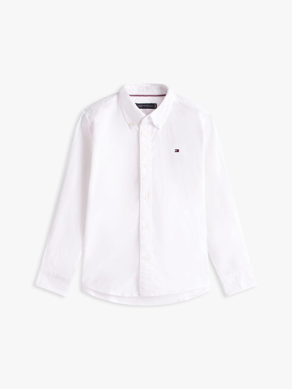 Essential Regular Fit Button-Down Oxford Shirt — White