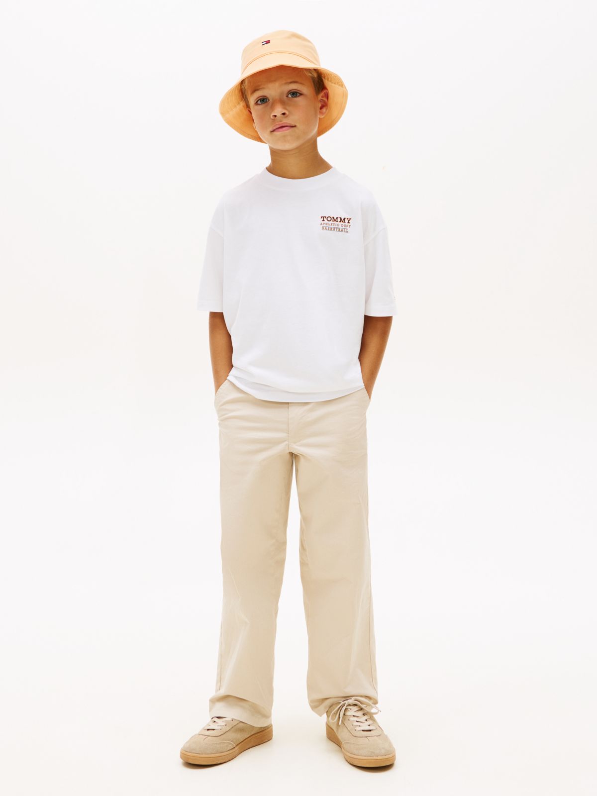 Back Graphic Crew Neck T-Shirt — White