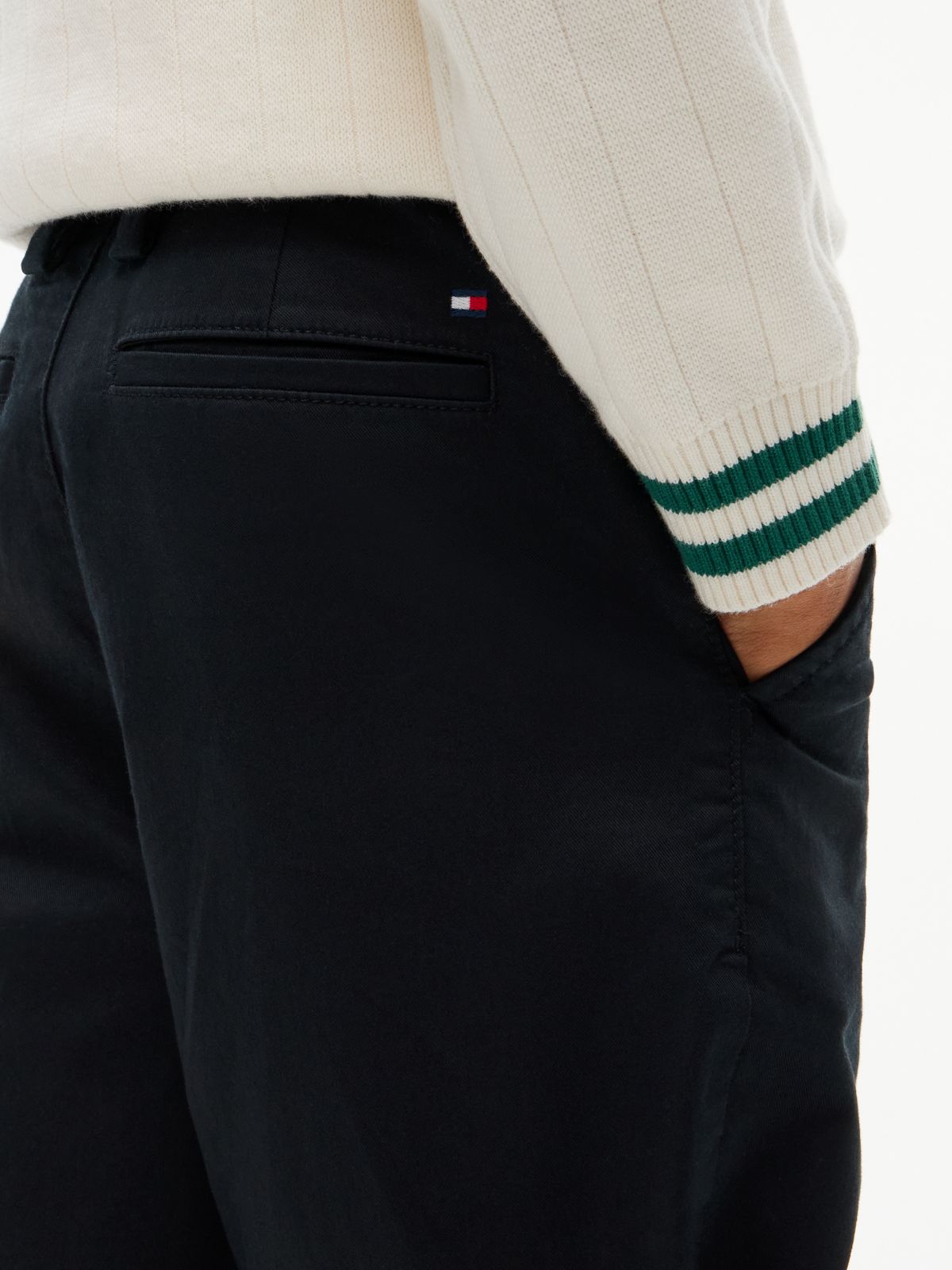 Essential Loose Chinos — Black