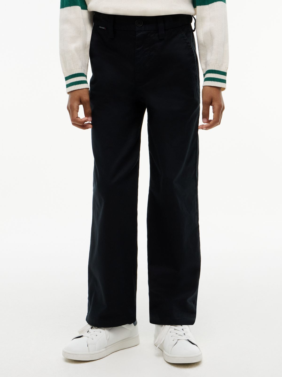 Essential Loose Chinos — Black