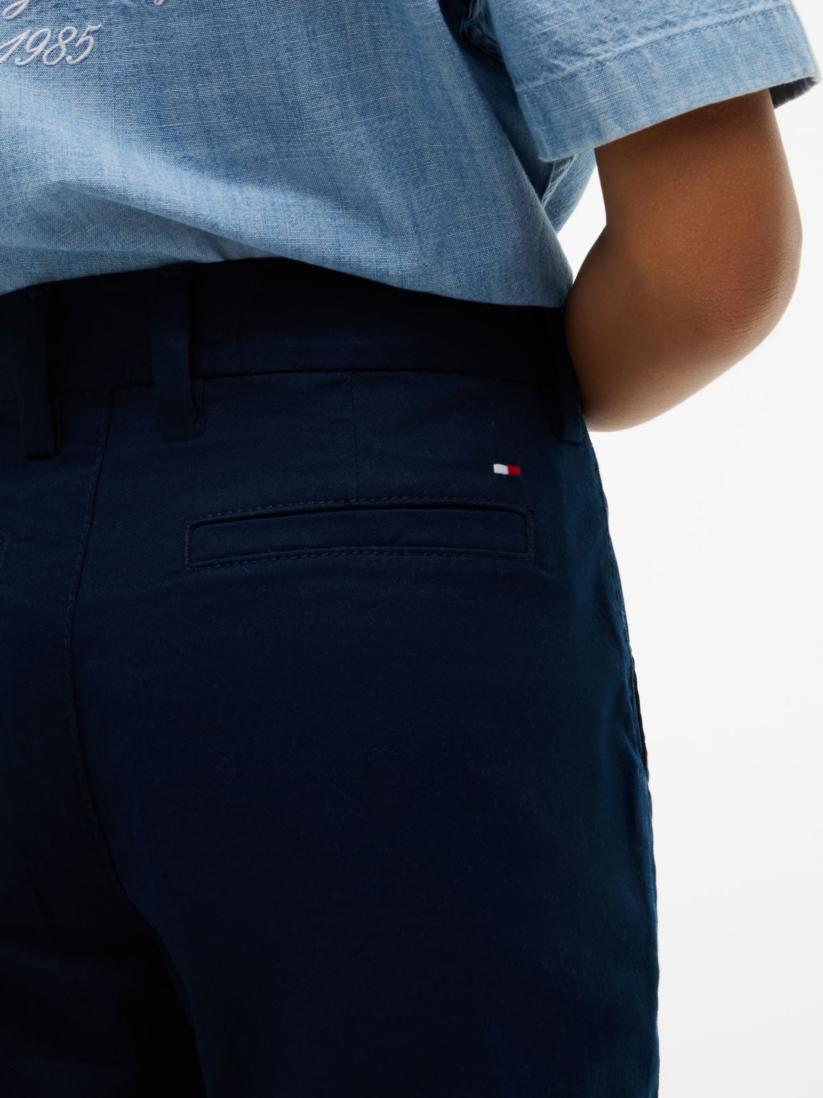 Essential Loose Chinos — Blue