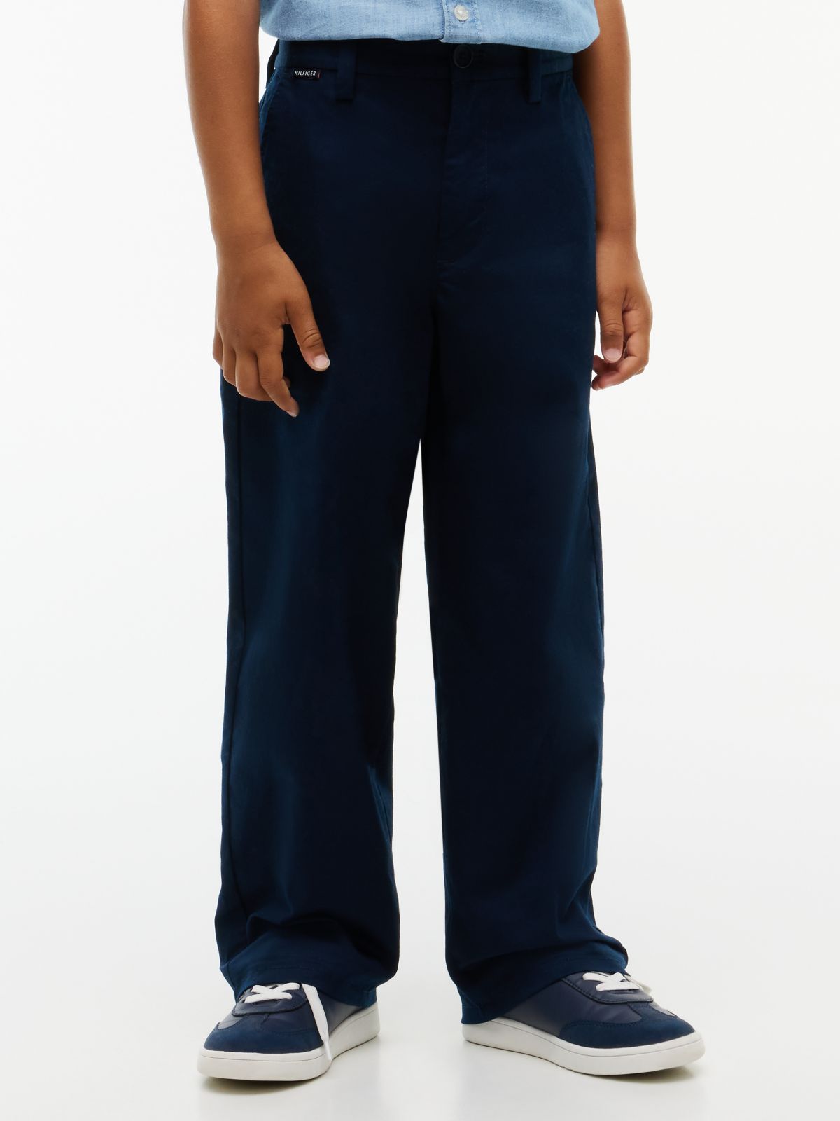 Essential Loose Chinos — Blue