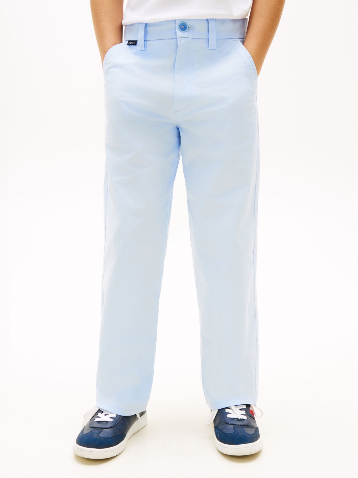 Essential Loose Chinos — Blue