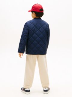 Lightweight Quilted Zip-Thru Jacket — Blue 4