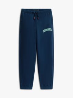 Logo Embroidery Terry Joggers — Blue 5