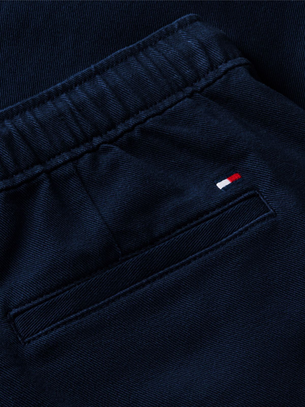 Essential Loose Twill Trousers — Blue