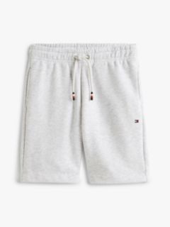 Brushed Fleece T-Shirt And Sweat Shorts Set — Blue 6
