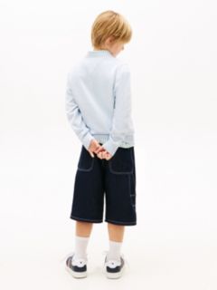 Essential Crew Neck Jumper — Blue 4