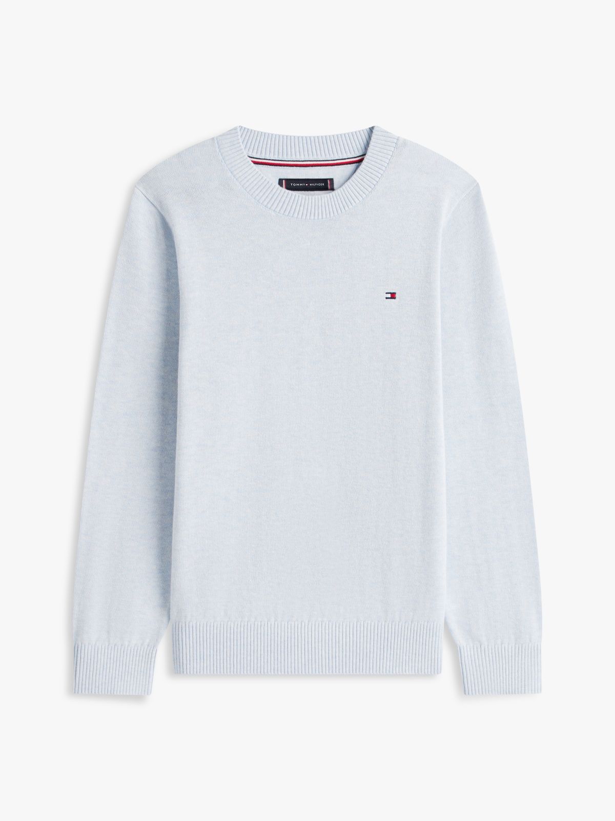 Essential Crew Neck Jumper — Blue