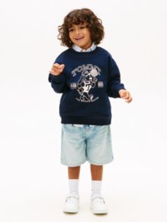Graphic Logo Terry Sweatshirt — Blue 3