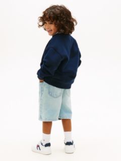 Graphic Logo Terry Sweatshirt — Blue 4