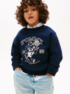 Graphic Logo Terry Sweatshirt — Blue 1