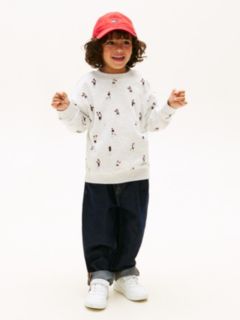 Graphic Logo Terry Sweatshirt — Grey 3