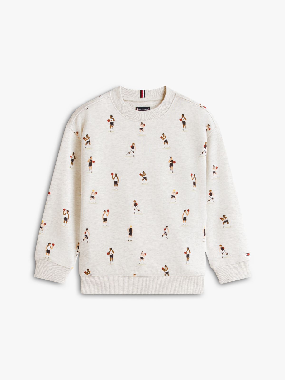 Graphic Logo Terry Sweatshirt — Grey