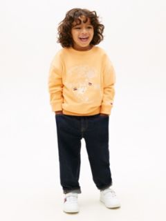 Graphic Logo Terry Sweatshirt — Orange 3