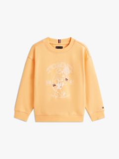 Graphic Logo Terry Sweatshirt — Orange 5