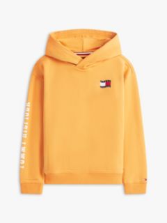 Wavy Flag Terry Hoody — Orange 6
