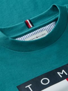 Flag Logo Jersey Crew Neck T-Shirt — Green 6