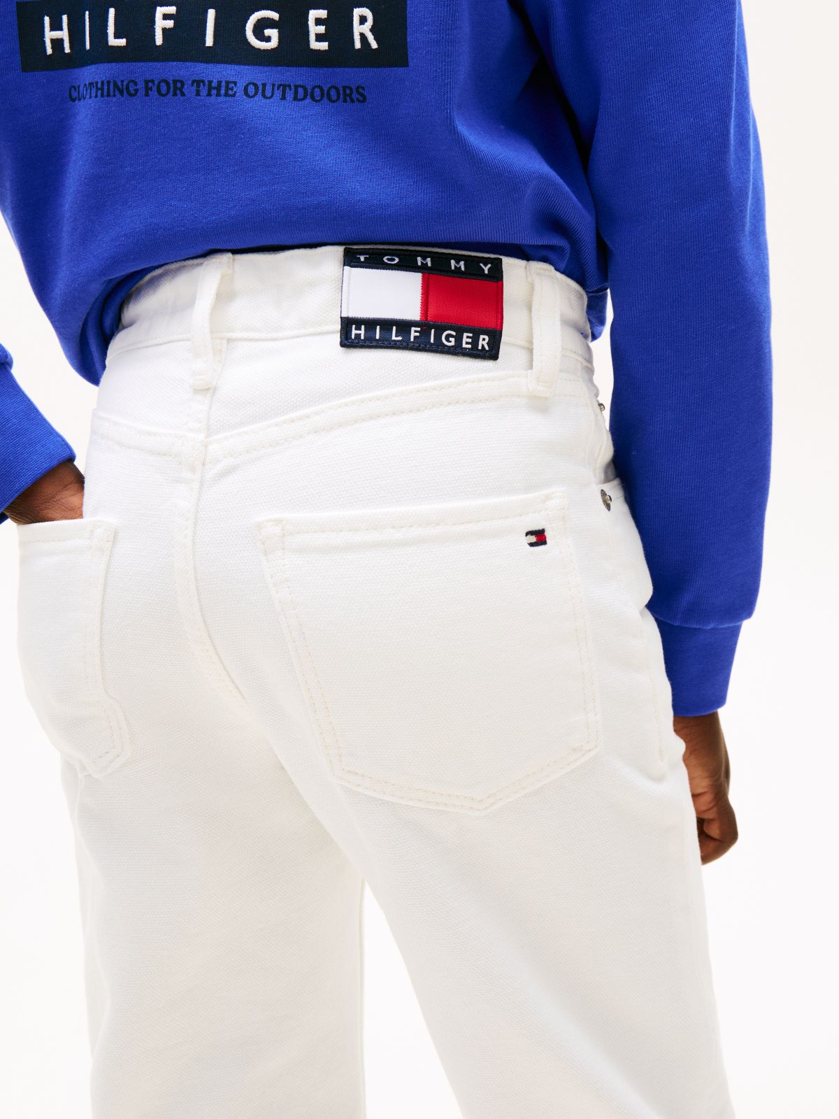 Heritage Loose White Jeans — White