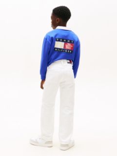 Heritage Loose White Jeans — White 4