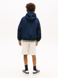 Ripstop Reversible Hooded Jacket — Blue 4