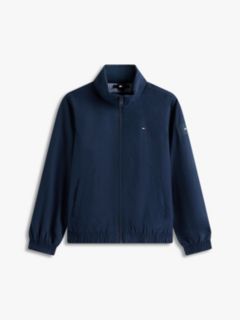 Essential Zip-Thru Hooded Jacket — Blue 5