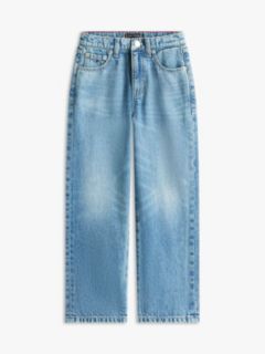 Whiskered Relaxed Jeans — Blue 5