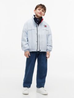 Stripe Logo Relaxed Regatta Jacket — Blue 2