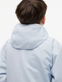 Stripe Logo Relaxed Regatta Jacket — Blue 5