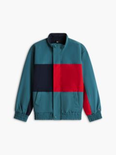 Flag Embroidery Relaxed Jacket — Blue 6