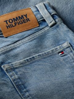 Signature Tape Faded Regular Jeans — Blue 6
