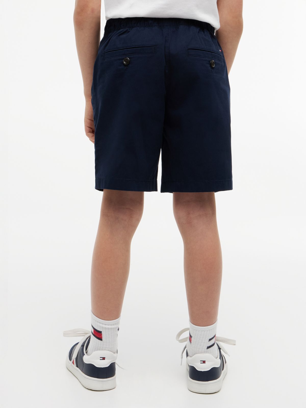 Essential Relaxed Paper Touch Shorts — Blue