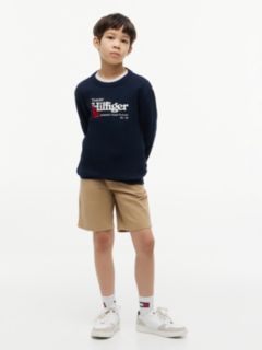 Logo Interlock Pique Sweatshirt — Blue 2