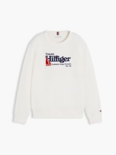 Logo Interlock Pique Sweatshirt — Beige 6