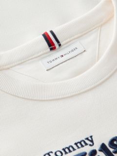 Logo Interlock Pique Sweatshirt — Beige 7