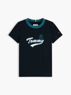 Crest Logo Jersey T-Shirt — Blue 5